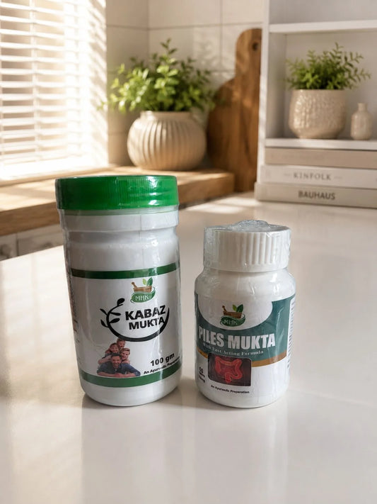 MHK PILES MUKTA TABLET AND KABZ MUKTA POWDER