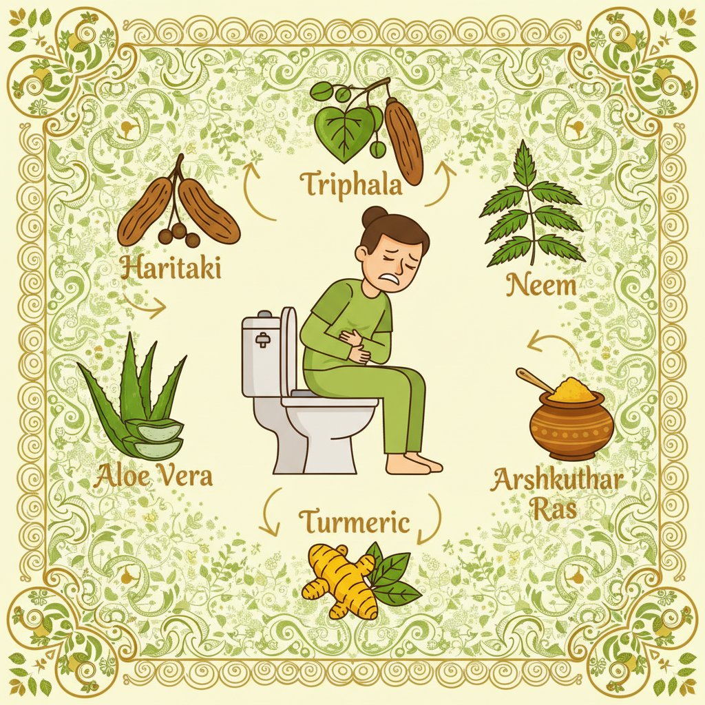 Ayurveda Piles Infographic